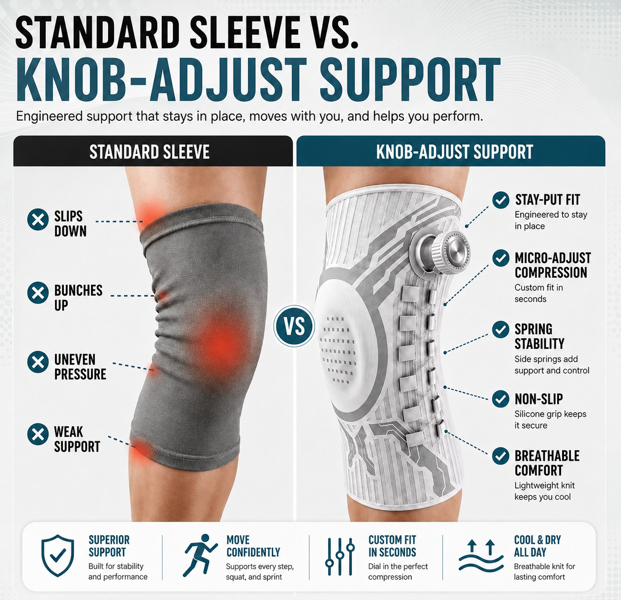 Adjustable Knee Brace