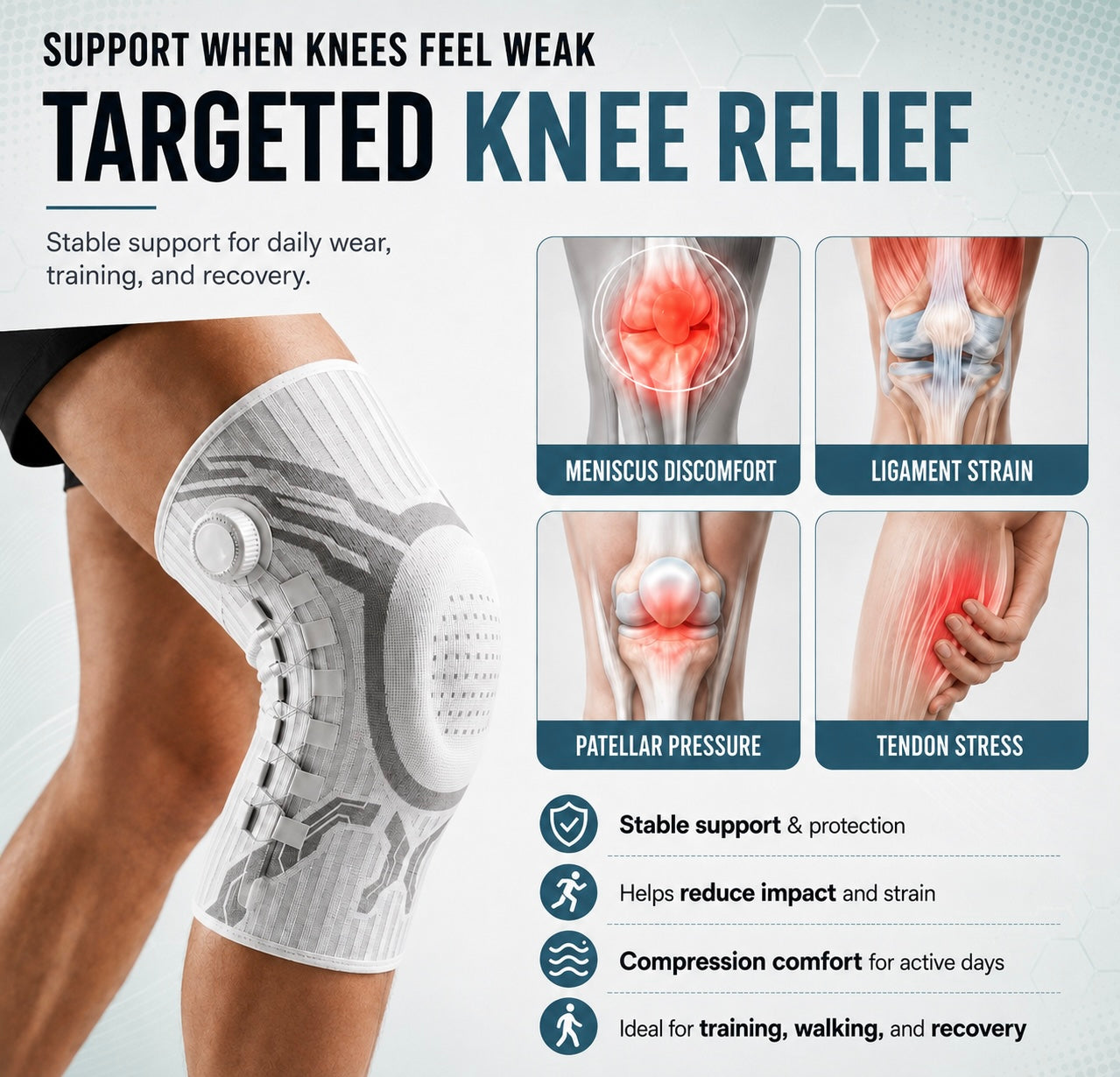 Adjustable Knee Brace